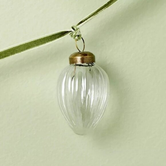 Hearth & Hand Magnolia 6' Mini Glass Ornament Decorative Christmas Garland 2024 - Picture 2 of 5